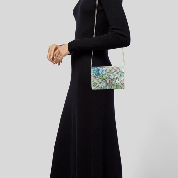 Gucci GG Blooms Dionysus Wallet on Chain - Picture 2 of 2